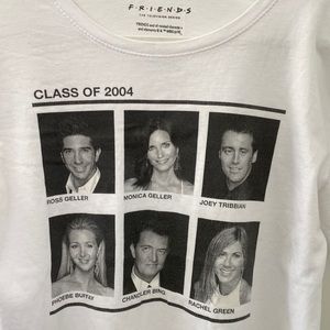 FRIENDS Class of 2004 Graphic Tee Shirt Size Large